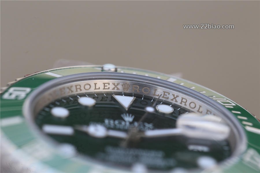 [Noob Factory V7 versija] Rolex Submariner laikrodis 116610LV Kermit Submariner