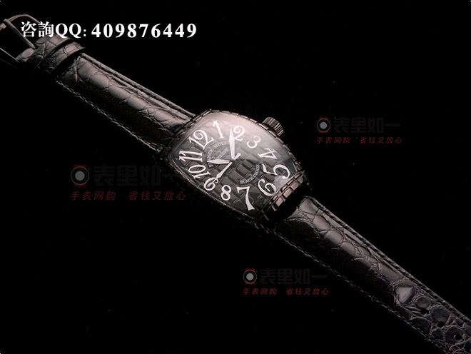 Franck Muller Black Croco Series Automatic Mechanical Watch 8880 SC Black Croco 40*55*17mm