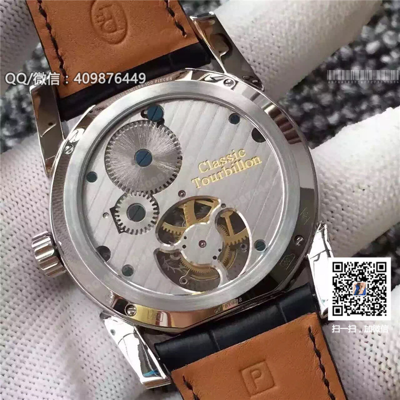 Zegarek mechaniczny z ręcznym tourbillonem Parmigiani Fleurier seria Tourbillon