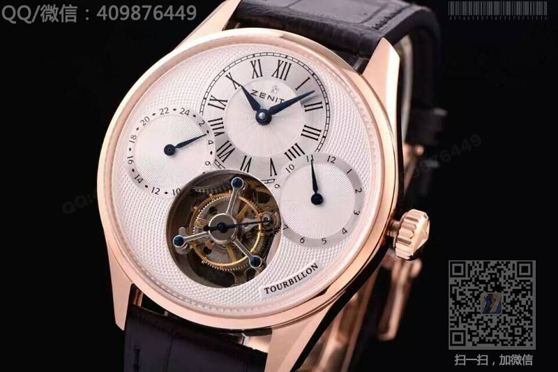 [Edizione Perfetta Fabbrica HBB] Orologio tourbillon in oro rosa di altissima gamma Zenith