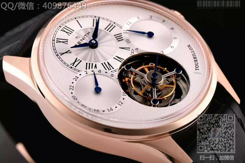 [Edizione Perfetta Fabbrica HBB] Orologio tourbillon in oro rosa di altissima gamma Zenith