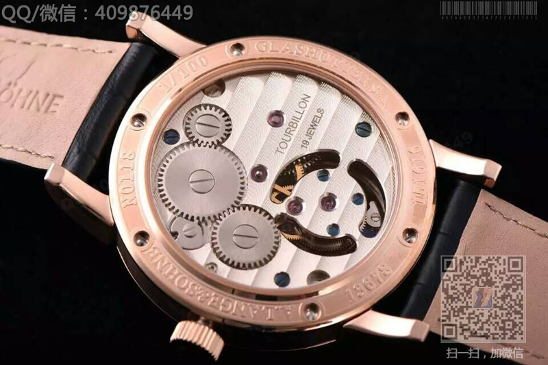 A. Lange & Söhne Pour le Mérite collection top-tier rose gold tourbillon watch