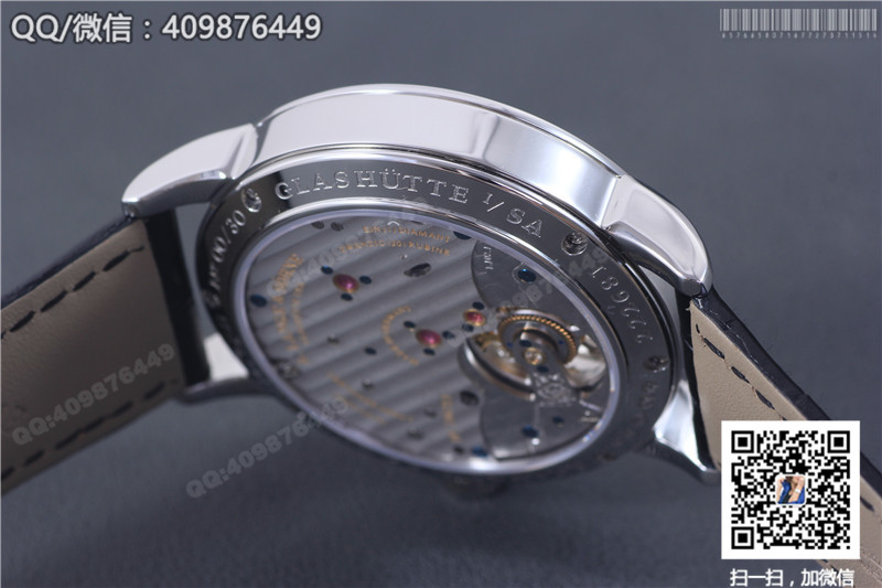 A. Lange & Söhne 1815 Collection Tourbillon Watch Stainless Steel Case White Dial Silver Numeral Markers
