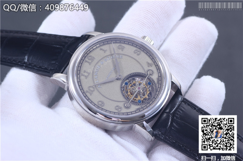 A. Lange & Söhne 1815 Collection Silver-Grey Dial Stainless Steel Case Tourbillon Watch