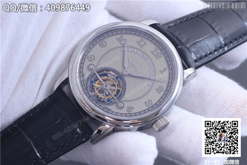 A. Lange & Söhne 1815 Collection Silver-Grey Dial Stainless Steel Case Tourbillon Watch