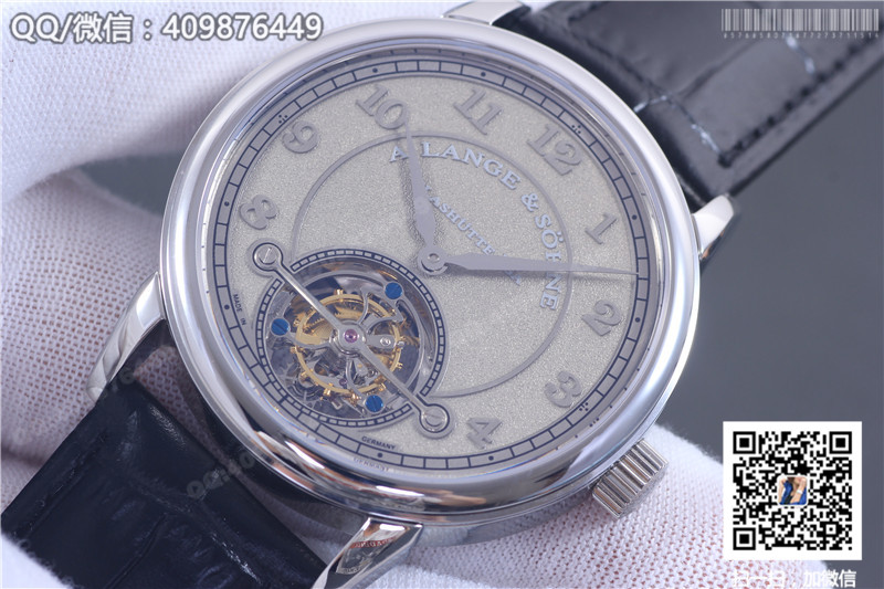 A. Lange & Söhne 1815 Collection Silver-Grey Dial Stainless Steel Case Tourbillon Watch