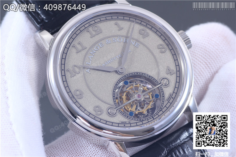 A. Lange & Söhne 1815 Collection Silver-Grey Dial Stainless Steel Case Tourbillon Watch
