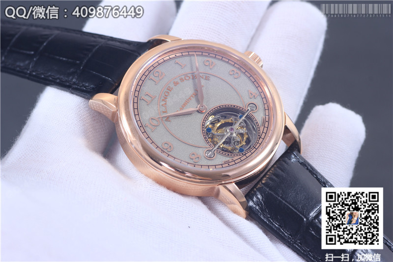 A. Lange & Söhne 1815 Collection Rose Gold Case Silver-Grey Dial Manual-Wind Tourbillon