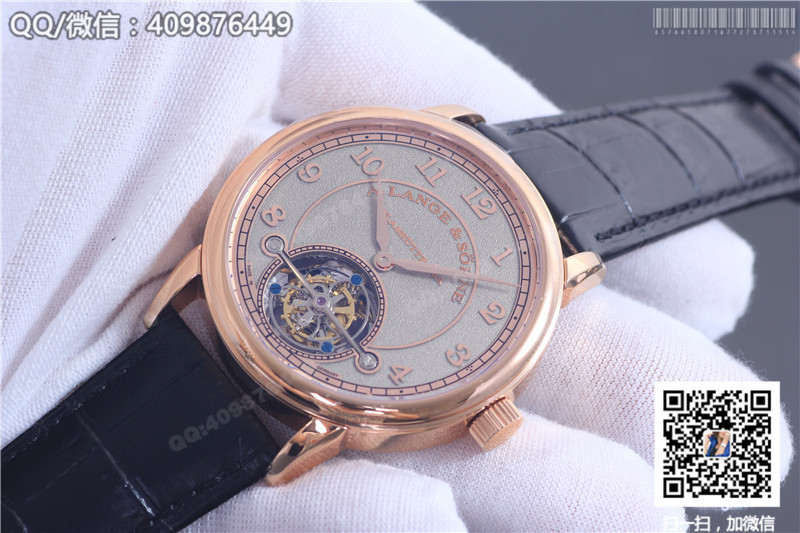 A. Lange & Söhne 1815 Collection Rose Gold Case Silver-Grey Dial Manual-Wind Tourbillon