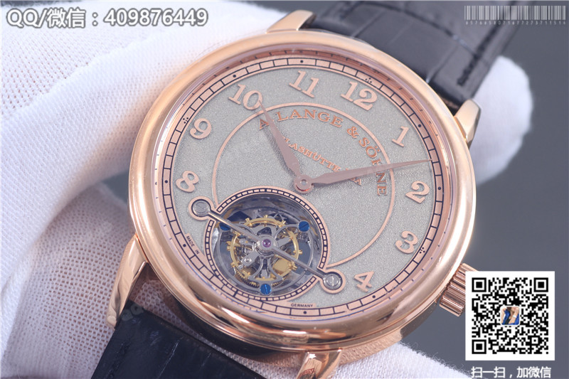 A. Lange & Söhne 1815 Collection Rose Gold Case Silver-Grey Dial Manual-Wind Tourbillon
