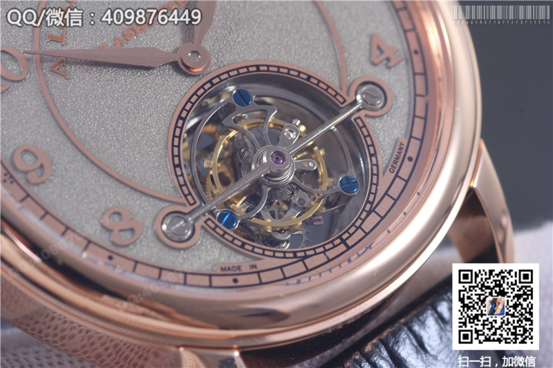 A. Lange & Söhne 1815 Collection Rose Gold Case Silver-Grey Dial Manual-Wind Tourbillon