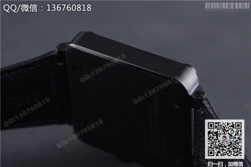 Jam Tangan Mekanikal Automatik Koleksi Penerbangan Bell & Ross Tengkorak