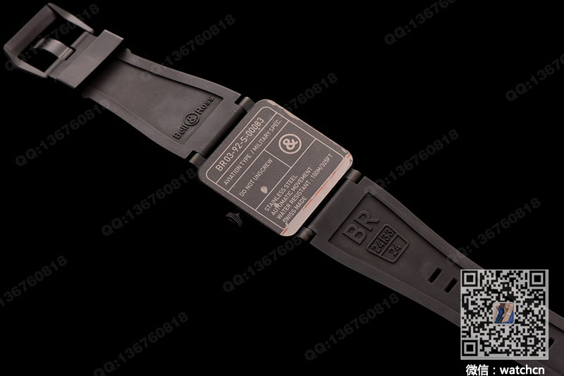Bell & Ross AVIATION collection BR03-92 BLACK MATTE watch