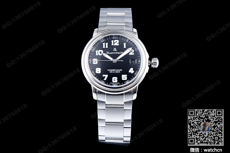 Blancpain Leader Series 2100-1130m-63b Watch Lake Léman Three-Hand Date Mechanical Men's Watch