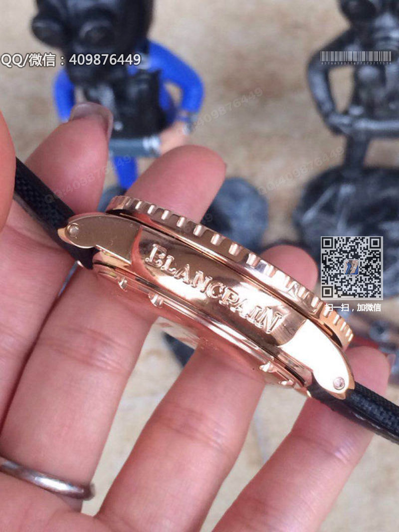 [NOOB Factory Ultimate Edition] Blancpain Fifty Fathoms series 5015-3630-52 rose gold case