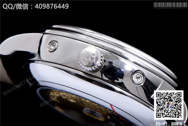Blancpain Classic series 6654-1127-55B watch with date, day and month display functions, automatic mechanical men's watch