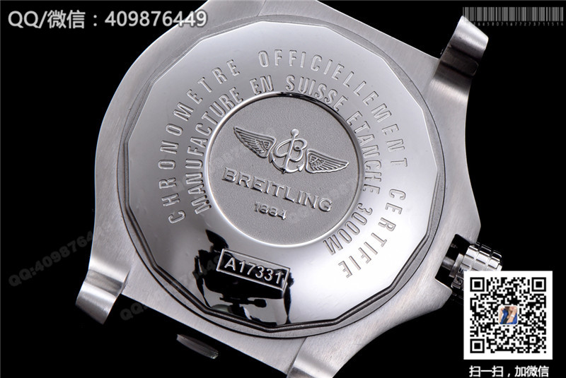 Top Breitling Avenger series A3239011/BC34/170A mens watch leather strap edition