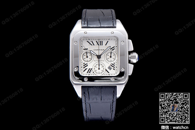 [N Factory Perfect Edition] Cartier SANTOS 100 series multifunction chronograph watch W20090X8