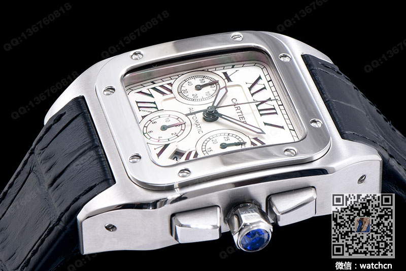 [N Factory Perfect Edition] Cartier SANTOS 100 series multifunction chronograph watch W20090X8