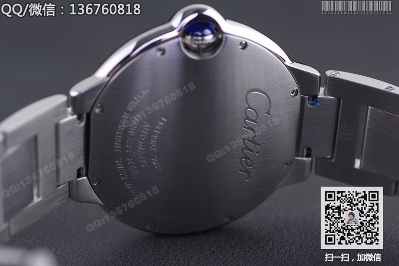 V6 Best-seller Cartier Ballon Bleu Series Automatic Mechanical Watch W69012Z4