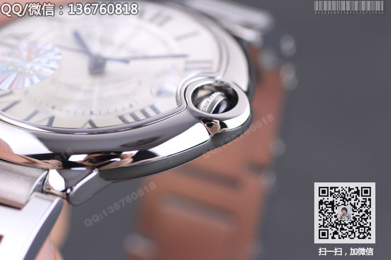 V6 Best-seller Cartier Ballon Bleu Series Automatic Mechanical Watch W69012Z4