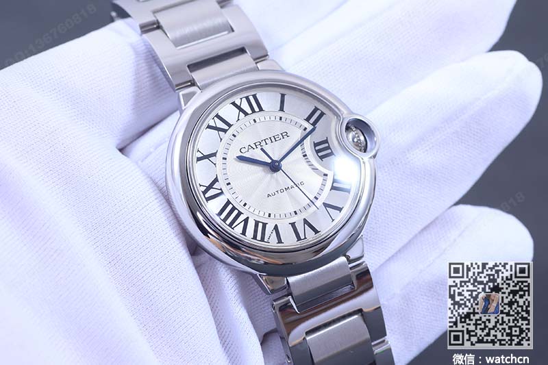 [{V6 Factory Edition} Cartier Mid-Size Ballon Bleu Mechanical Watch W6920046 Suitable for both men and women]
