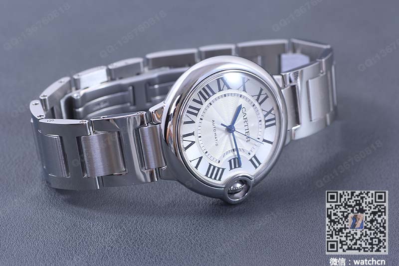 [{V6 Factory Edition} Cartier Mid-Size Ballon Bleu Mechanical Watch W6920046 Suitable for both men and women]