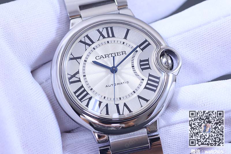 [{V6 Factory Edition} Cartier Mid-Size Ballon Bleu Mechanical Watch W6920046 Suitable for both men and women]