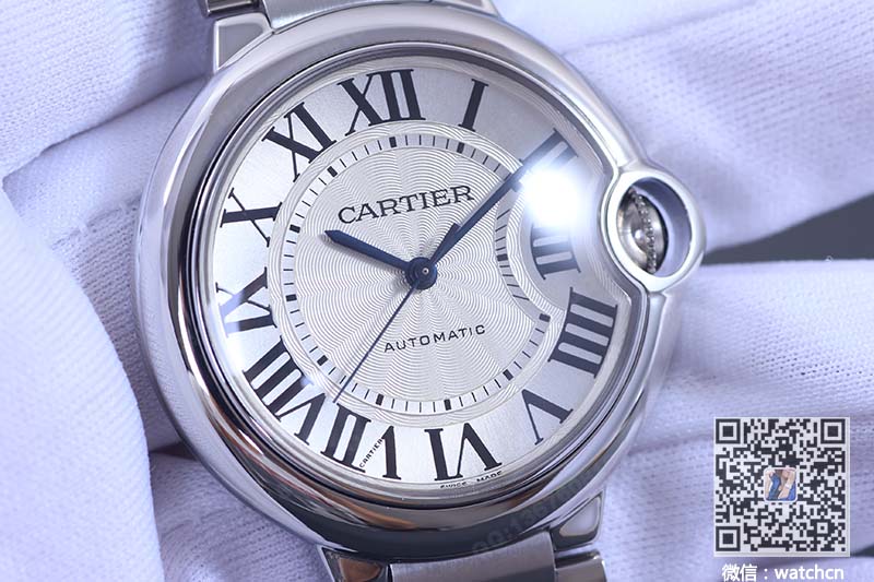 [{V6 Factory Edition} Cartier Mid-Size Ballon Bleu Mechanical Watch W6920046 Suitable for both men and women]