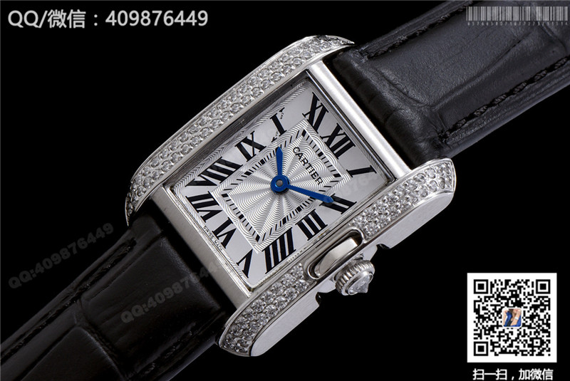 Cartier Tank Anglaise Series Ladies' Quartz Watch WT100028
