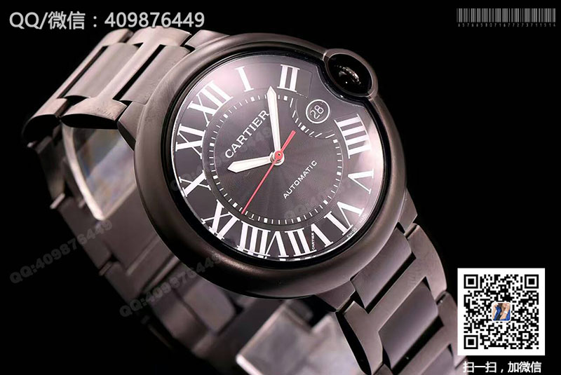 CARTIER Carbon-Coated Ballon Bleu WSBB0015 Mechanical Watch CARTIER Carbon-Coated Ballon Bleu WSBB0015 Mechanical Watch Ceramic Bracelet Edition