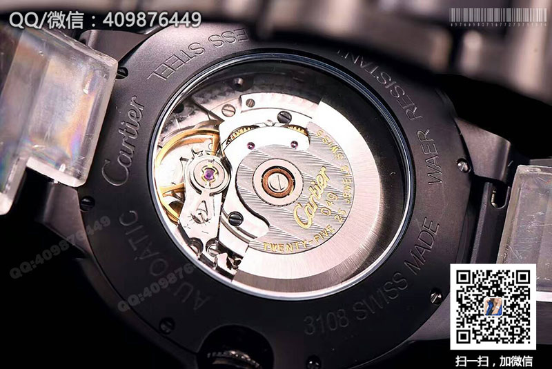 CARTIER Carbon-Coated Ballon Bleu WSBB0015 Mechanical Watch CARTIER Carbon-Coated Ballon Bleu WSBB0015 Mechanical Watch Ceramic Bracelet Edition