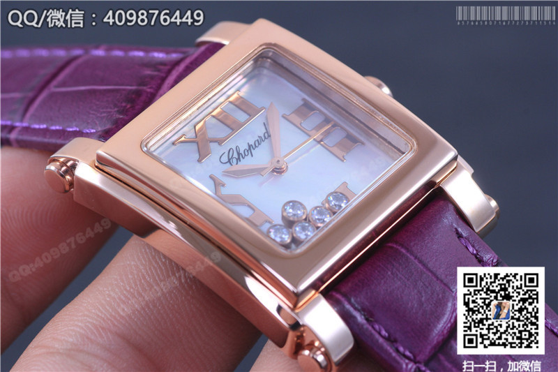 Chopard Happy Diamonds Series 275349-5001 Rose Gold Quartz Watch