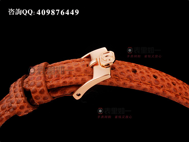  [ 1:1 Fine Replica] Chopard Happy Diamonds Series Moving Diamonds Rose Gold Ladies' Quartz Watch