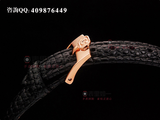  [ 1:1 Fine Replica] Chopard Happy Diamonds Series Moving Diamonds Rose Gold Ladies' Quartz Watch