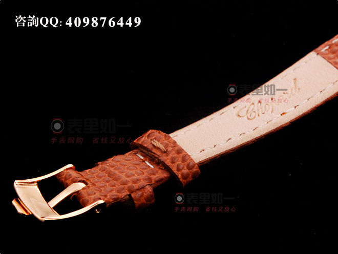  [ 1:1 Fine Replica] Chopard Happy Diamonds Series Moving Diamonds Rose Gold Ladies' Quartz Watch
