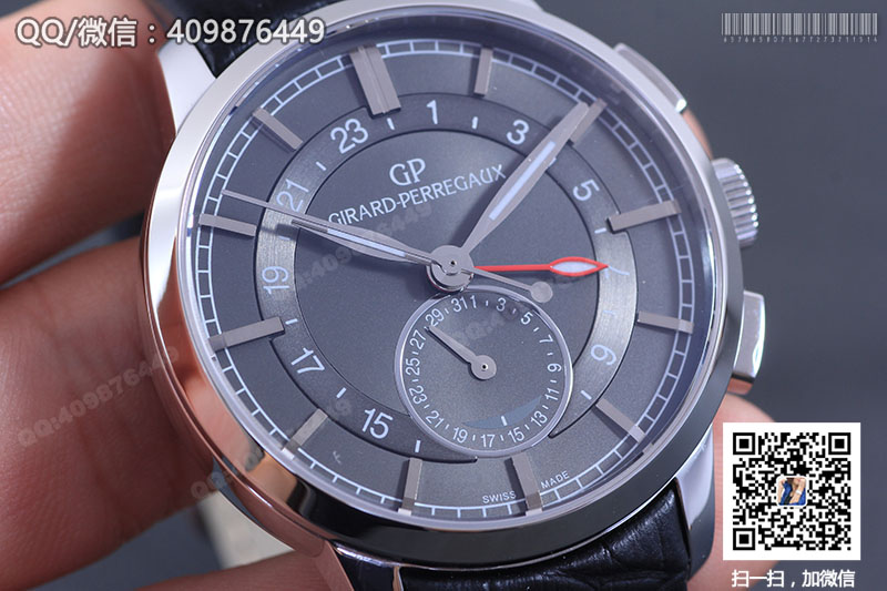 Girard-Perregaux Men's Watch Series 49544-52-231-BB60 Dual Time Automatic Mechanical Watch