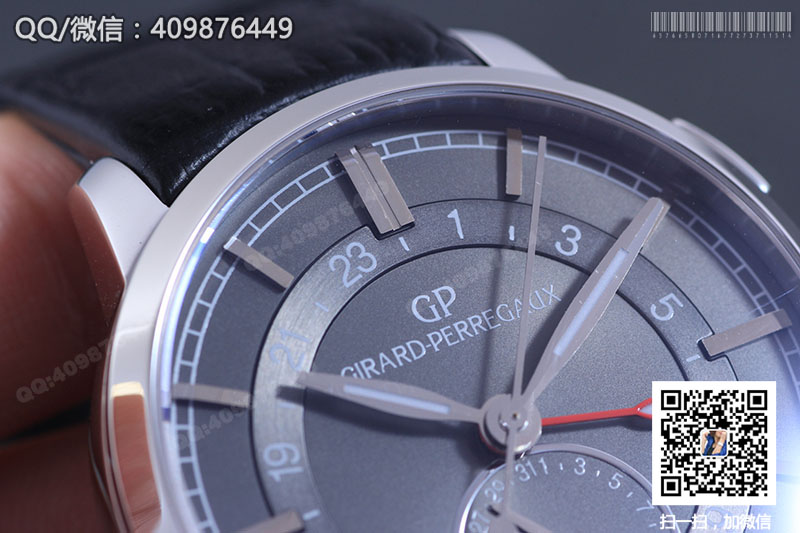 Girard-Perregaux Men's Watch Series 49544-52-231-BB60 Dual Time Automatic Mechanical Watch