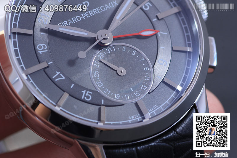 Girard-Perregaux Men's Watch Series 49544-52-231-BB60 Dual Time Automatic Mechanical Watch