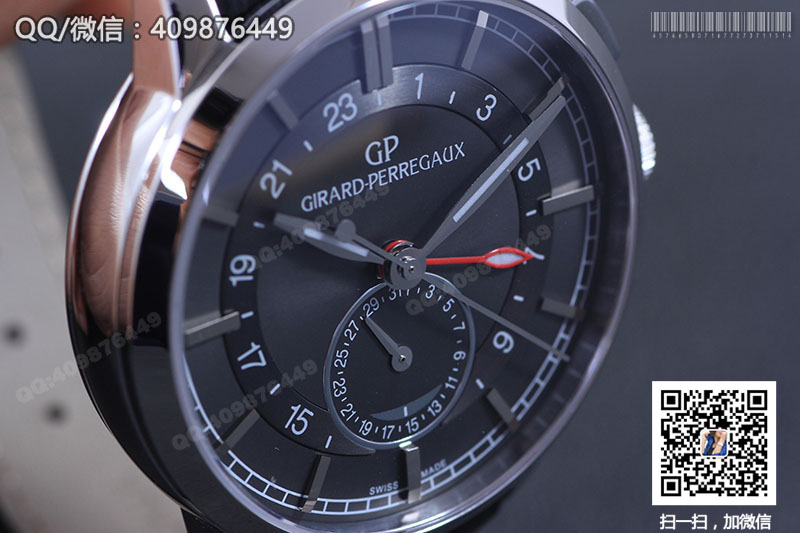 Girard-Perregaux Men's Watch Series 49544-52-231-BB60 Dual Time Automatic Mechanical Watch