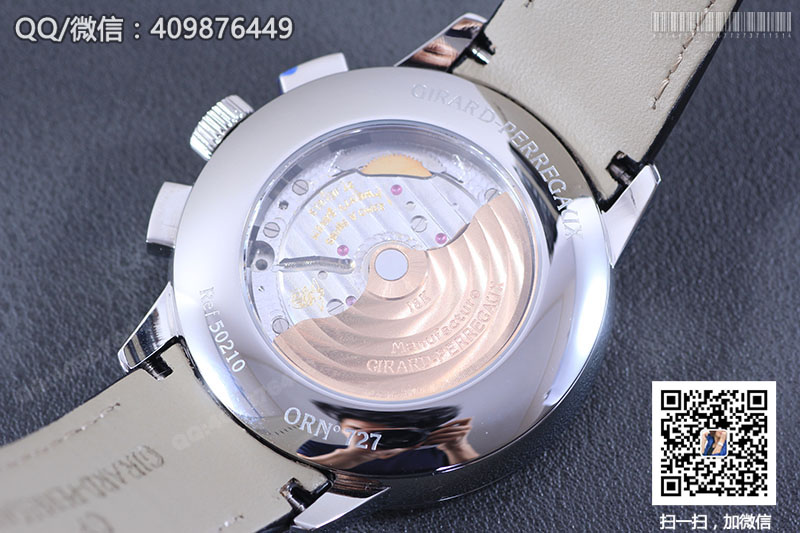 Girard-Perregaux Men's Watch Series 49544-52-231-BB60 Dual Time Automatic Mechanical Watch