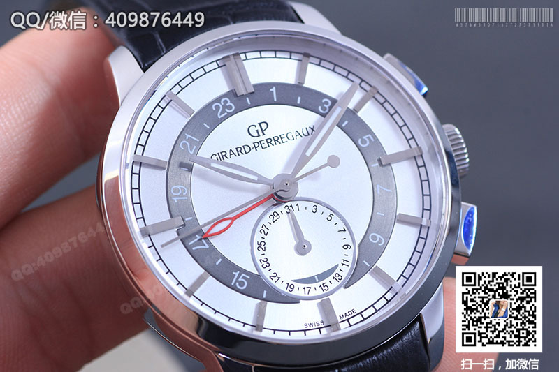 Girard-Perregaux Men's Watch Series 49544-52-231-BB60 Dual Time Automatic Mechanical Watch