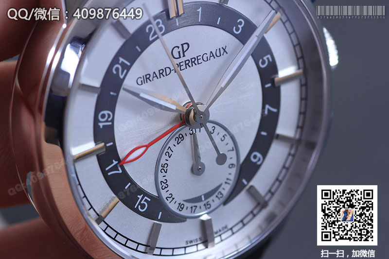 Girard-Perregaux Men's Watch Series 49544-52-231-BB60 Dual Time Automatic Mechanical Watch