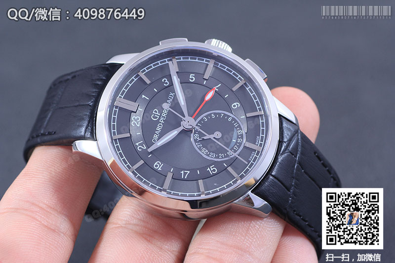 Girard-Perregaux Men's Watch Series 49544-52-231-BB60 Dual Time Automatic Mechanical Watch