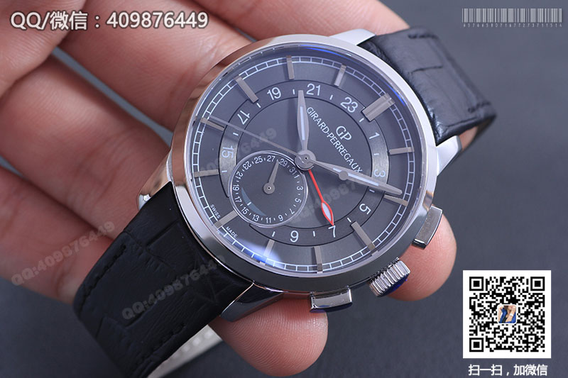 Girard-Perregaux Men's Watch Series 49544-52-231-BB60 Dual Time Automatic Mechanical Watch