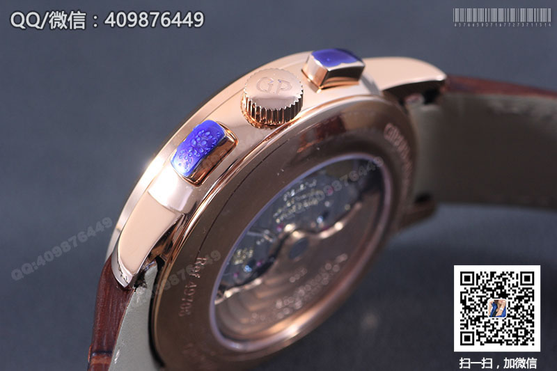 Girard-Perregaux Men's Watch Series 49544-52-231-BB60 Dual Time Rose Gold Mechanical Watch
