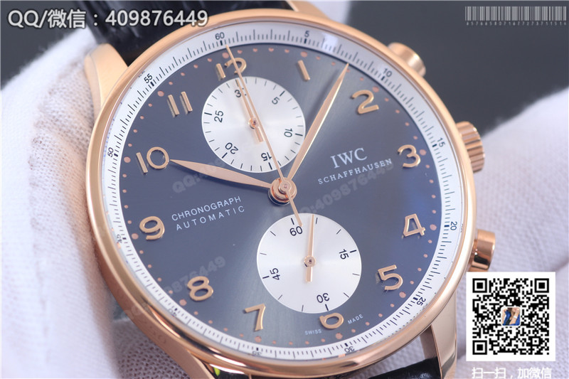 [ZF Factory] IWC Portugieser-serien automatisk kronografklokke IW371433