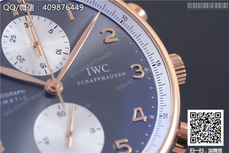 [ZF Factory] IWC Portugieser-serien automatisk kronografklokke IW371433