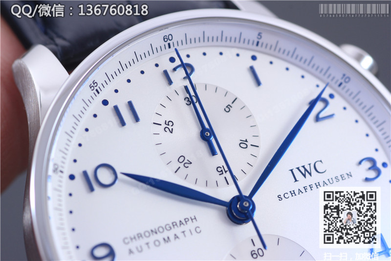 [ZF Factory Fine Edition] IWC Portugieser IW371446 Nautica automatic mechanical 7750 chronograph watch