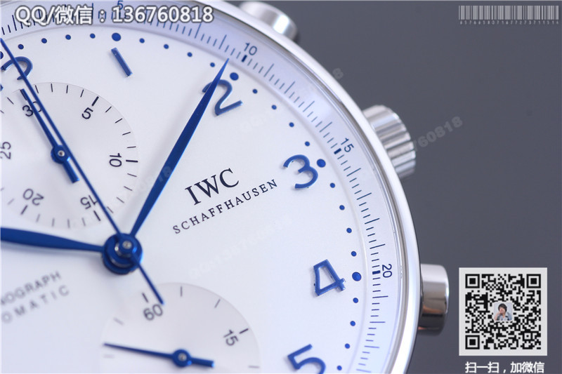 [ZF Factory Fine Edition] IWC Portugieser IW371446 Nautica automatic mechanical 7750 chronograph watch